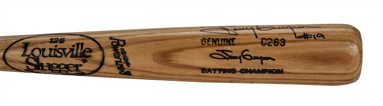 1994-97 Tony Gwynn Game Issued and Signed Louisville Slugger C263 Batting Champion Model Bat (PSA/DNA)